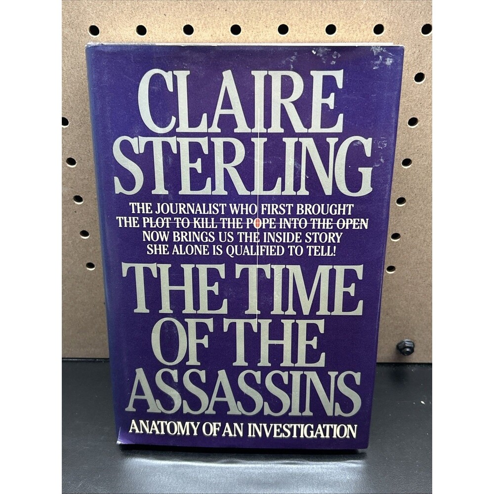 Time of the Assassins by Claire Sterling - 1984, Hardcover